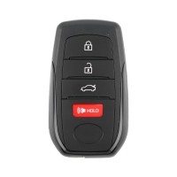 Корпус smart ключа Toyota (Sedan) 3+1 but TOYO30/TOY48